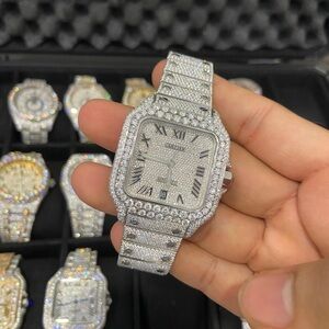 Original Cartiel Santos With Box And Papers